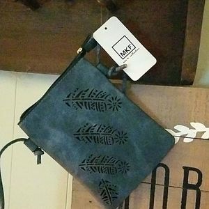 NWT MKF LEATHER CELL PHONE CROSSBODY